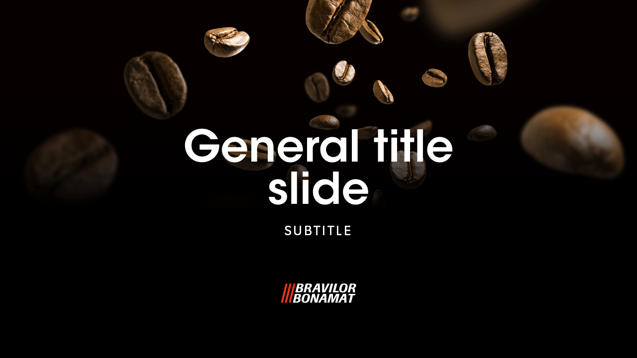 Bravilor - Titel slide